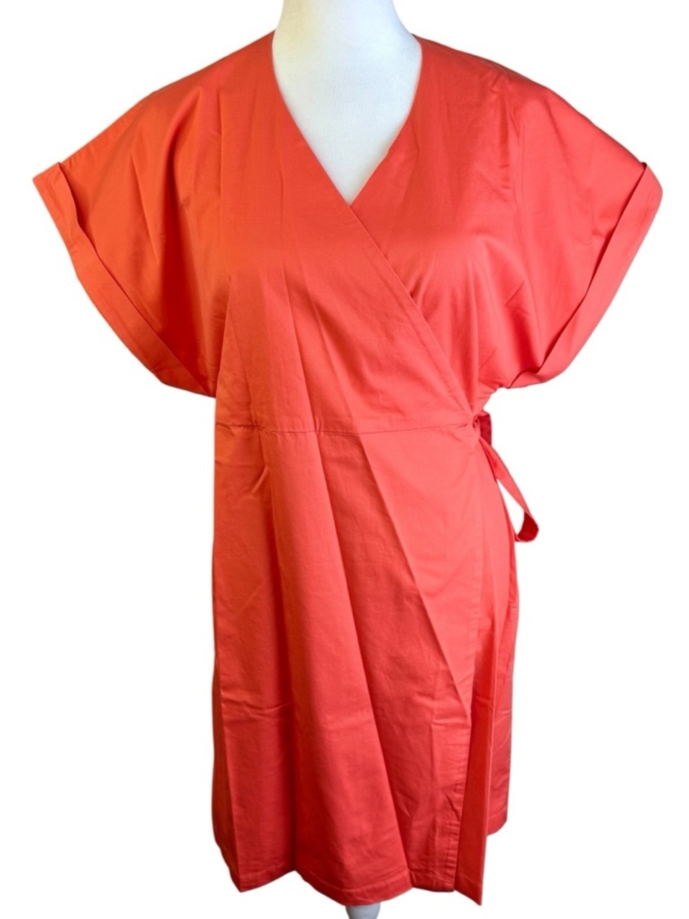 NWT Coolibar UPF 50+ Sunny Isles Wrap Mini Dress Size S - Picture 3 of 14